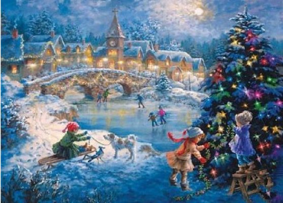 Christmas Celebration paint by numbers