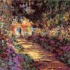 Garden Path at Giverny Claude Monet paint by numbers
