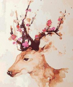 Inspiration Deer paint by numbers