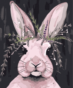 Long Ears Bunny paint by numbers