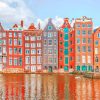 Amsterdam Architecture paint by numbers