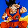 Dragon Ball paint by numbers