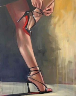 High Heels paint by numbers