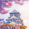 Osaka Castle Park paint by numbers