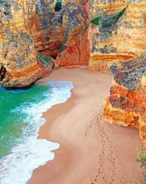 Algarve Ocean paint by numbers