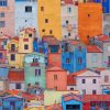 Bosa Sardinia Italy paint by numbers
