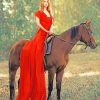 Horse And Girl Photography paint by numbers