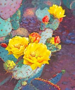 Aesthetic Cactus Paint by numbers