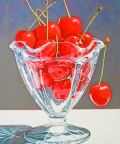 Aesthetic Cherries Paint by numbers