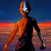 Aang The Last Airbender Anime Paint by numbers