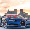 Bugatti Car paint by numbers