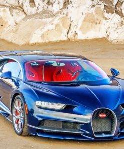 Bugatti Chiron Car paint by numbers