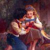 Emile Munier A Special Moment Paint by numbers