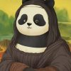 Mona Lisa Panda Paint by numbers