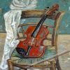 Vintage Violin Paint by numbers