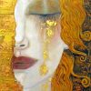Crying Gold paint by numbers