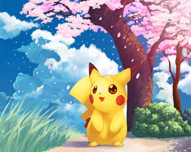 POKEMON - Pikachu - Numéro d'art