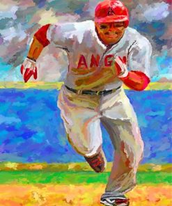 Baseball Player Paint by numbers