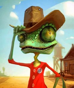 Cowboy Rango Paint by numbers