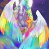 Fantasy Colorful Horse Paint by numbers