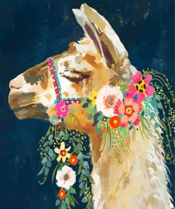 aesthetic-llama-paint-by-number