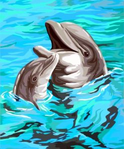 dolphins-paint-by-numbers