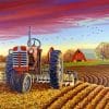 Farm Tractor Paint by numbers