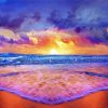 Sunset Seascape Paint by numbers