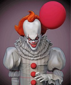 aesthetic pennywise-paint-by-numbers