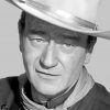 black-and-white-john-wayne-paint-by-number