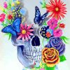 floral-skull-paint-by-numbers