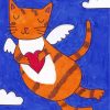 Angel Cat Paint by numbers