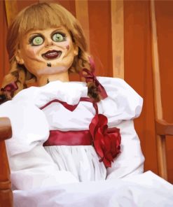 Annabelle Doll Paint by numbers