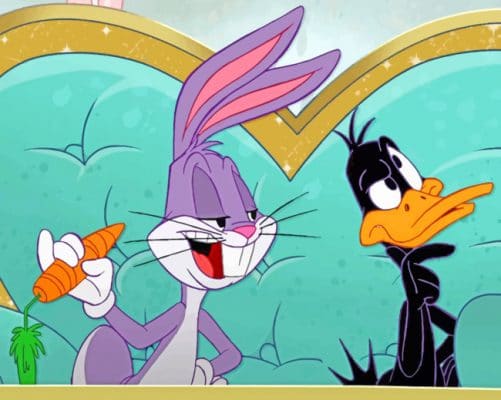 Bugs Bunny And Daffy Duck Paint by numbers