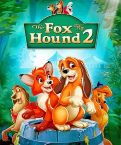 Disney The Fox And The Hound Paint by numbers