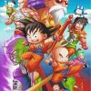 Dragon Ball Z Characters Paint by numbers