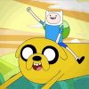 Jack The Dog And Finn The Human Paint by numbers