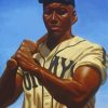 Josh Gibson Player paint by numbers
