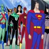 Justice League Heroes Paint by numbers