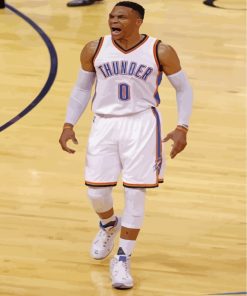 Legend Russel Westbrook Paint by numbers