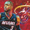 Miami-Heat-player-art-paint-by-numbers