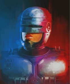 Robocop Paint by numbers