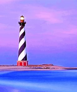 The cape hatteras light Paint by numbers