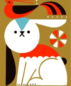 bunny-and-bird-paint-by-numbers