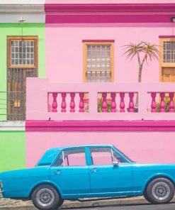 colorful-house-blue-car-paint-by-numbers