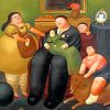 Fernando Botero Family Paint by numbers