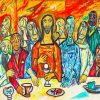 last-supper-abstract-paint-by-number