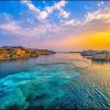 malta-harbor-sunset-paint-by-numbers
