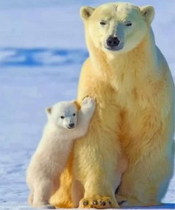 polar-bears-paint-by-number