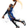 Russell Westbrook Basketball Paint by numbers